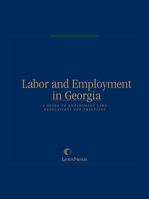 cover image of Labor and Employment in Georgia: